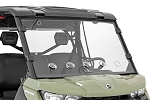 Rough Country Vented Full Windshield Scratch Resistant | Can-Am Defender HD 5/HD 8/HD 9/HD 10